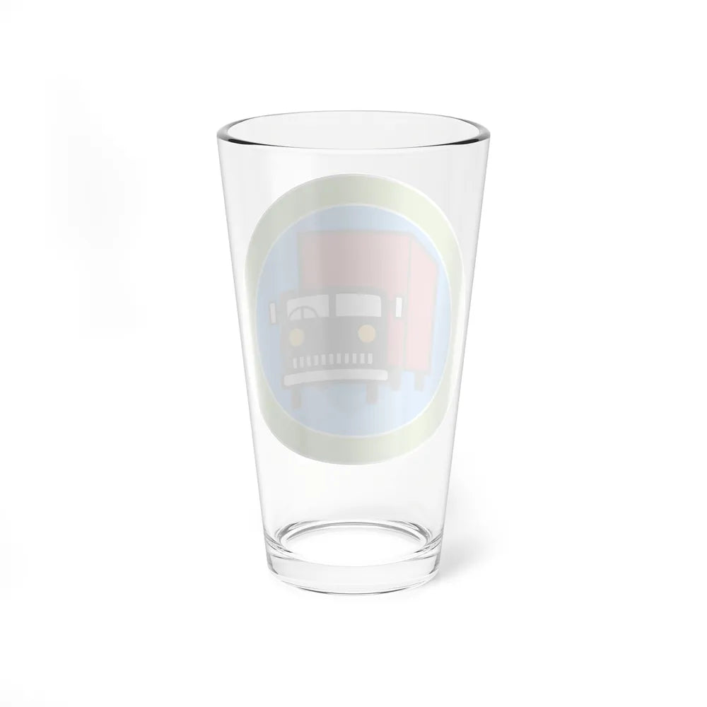 Truck Transportation (Boy Scout Merit Badge) Pint Glass 16oz-Go Mug Yourself