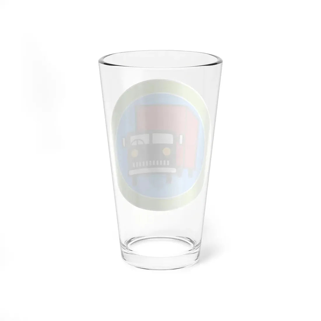 Truck Transportation (Boy Scout Merit Badge) Pint Glass 16oz - Go Mug Yourself