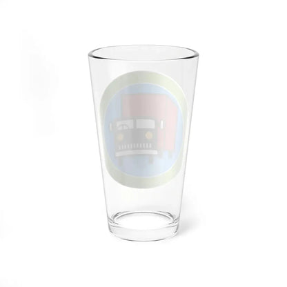 Truck Transportation (Boy Scout Merit Badge) Pint Glass 16oz - Go Mug Yourself