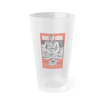 TRUCK TURNER 1974 Movie Poster - Frosted Pint Glass 16oz Default Title - Go Mug Yourself