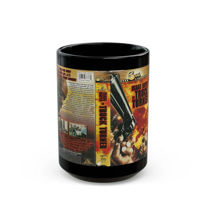 TRUCK TURNER (VHS COVER) - Black Coffee Mug-15oz-Go Mug Yourself