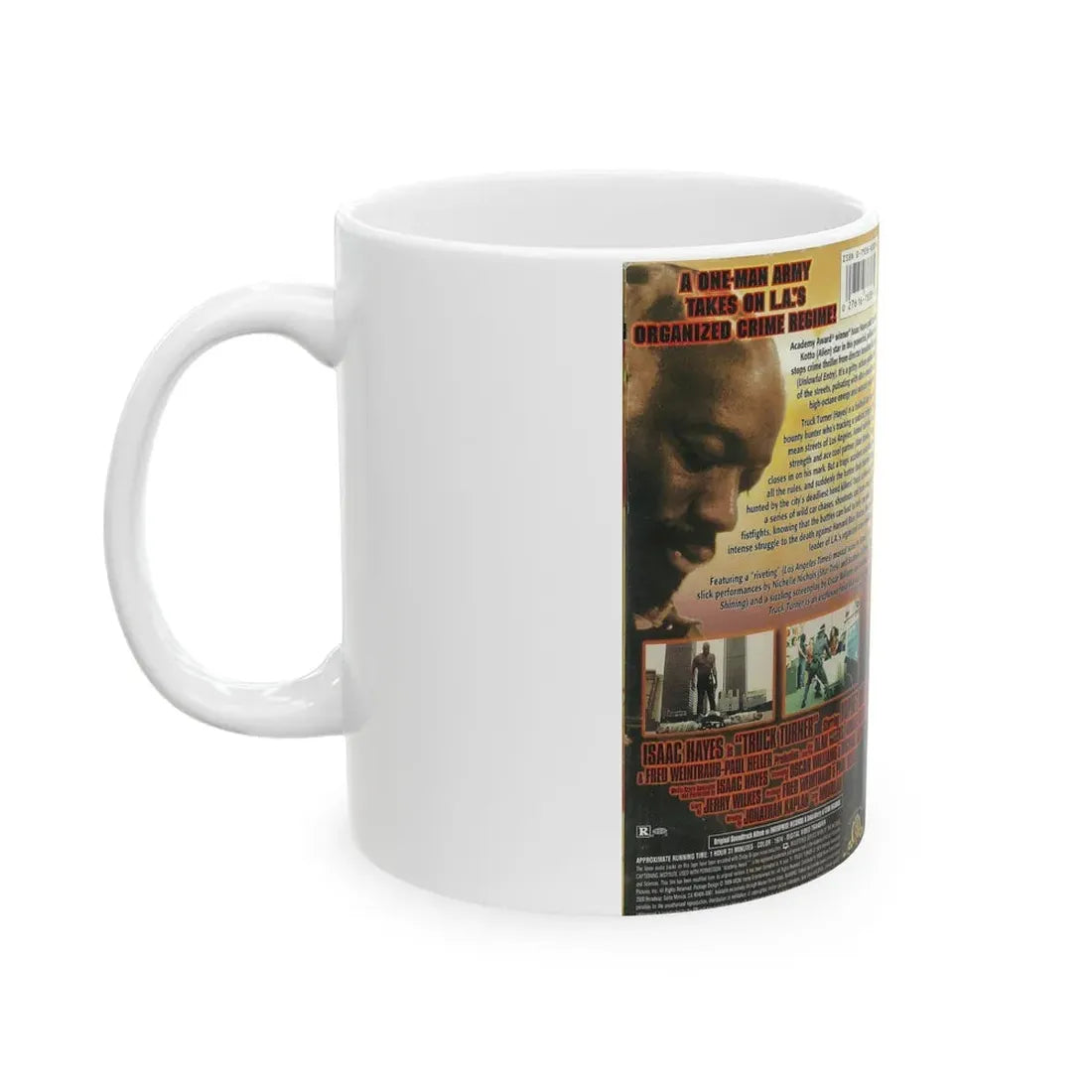 TRUCK TURNER (VHS COVER) - White Coffee Mug - Go Mug Yourself