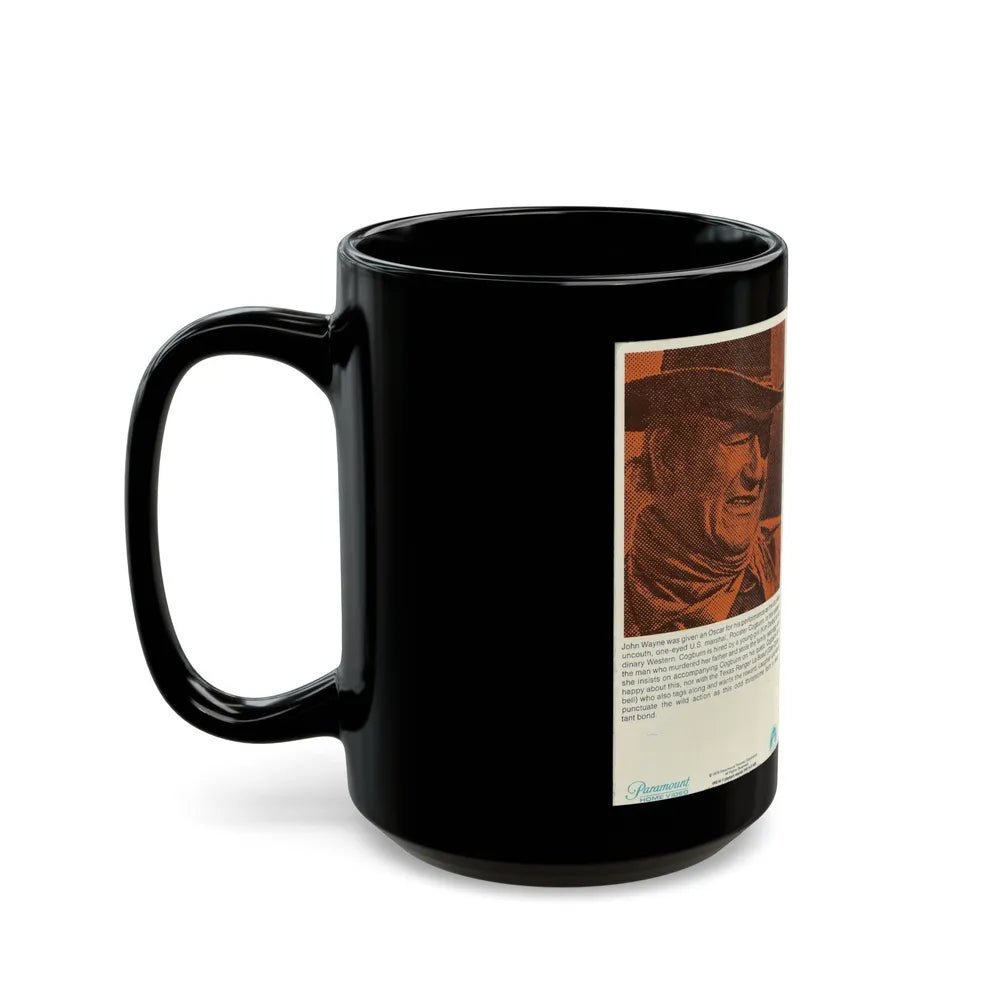 TRUE GRIT (VHS COVER) - Black Coffee Mug-Go Mug Yourself