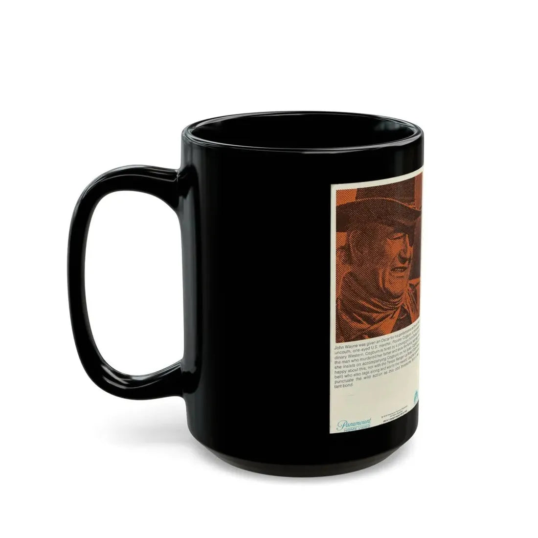 TRUE GRIT (VHS COVER) - Black Coffee Mug - Go Mug Yourself