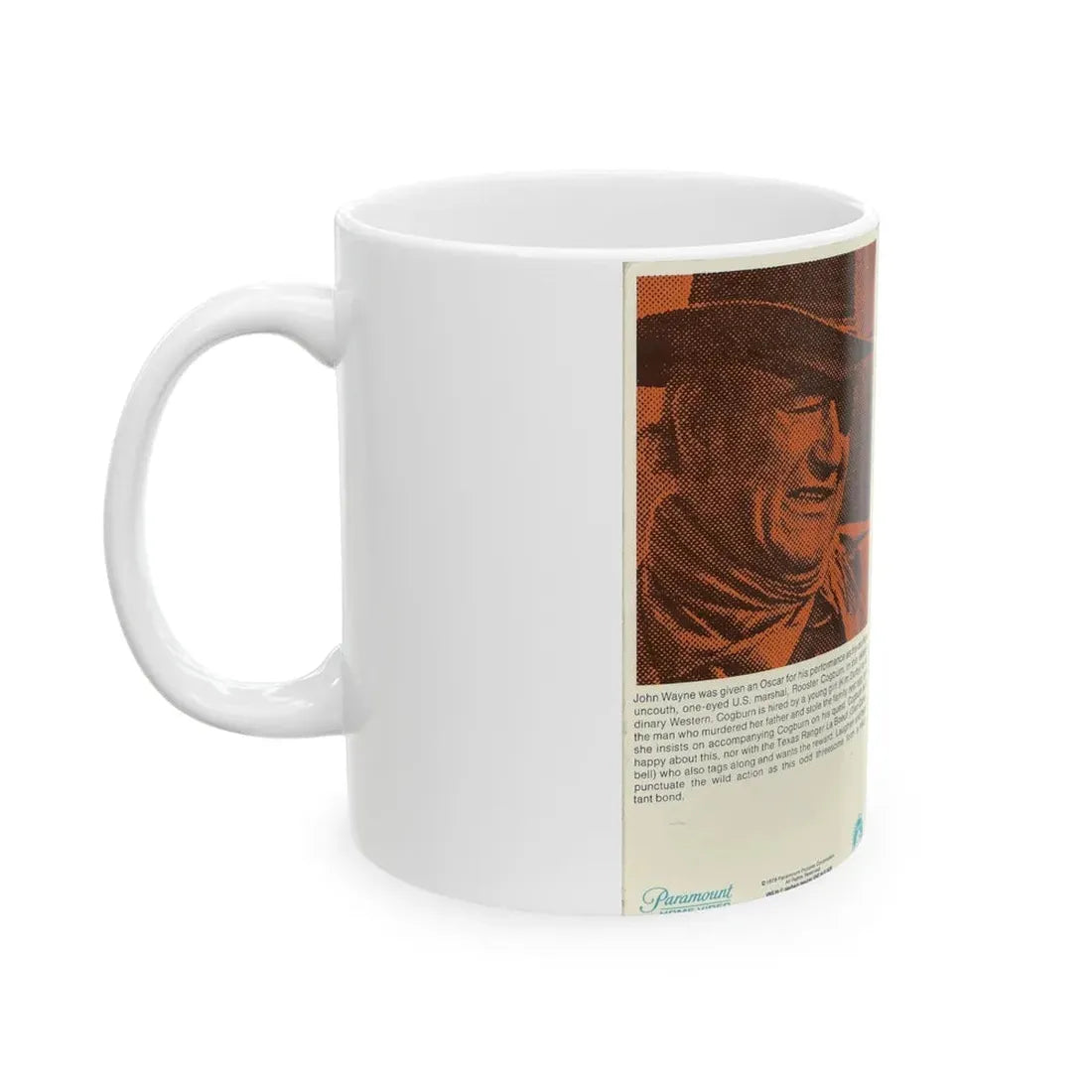 TRUE GRIT (VHS COVER) - White Coffee Mug - Go Mug Yourself