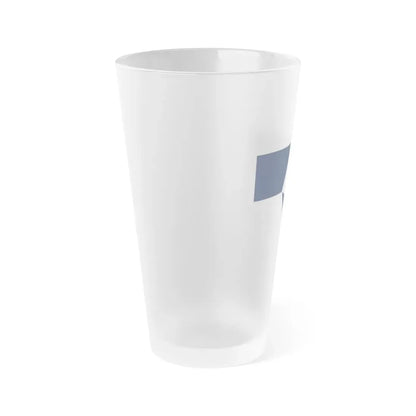 True South Antarctic Flag - Frosted Pint Glass 16oz - Go Mug Yourself