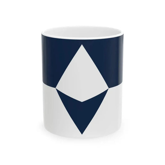 True South Antarctic Flag - White Coffee Mug 11oz - Go Mug Yourself