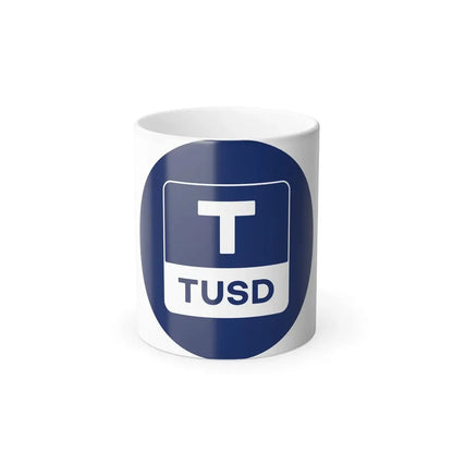 TRUEUSD TUSD (Cryptocurrency) Color Changing Mug 11oz Default Title 11oz - Go Mug Yourself