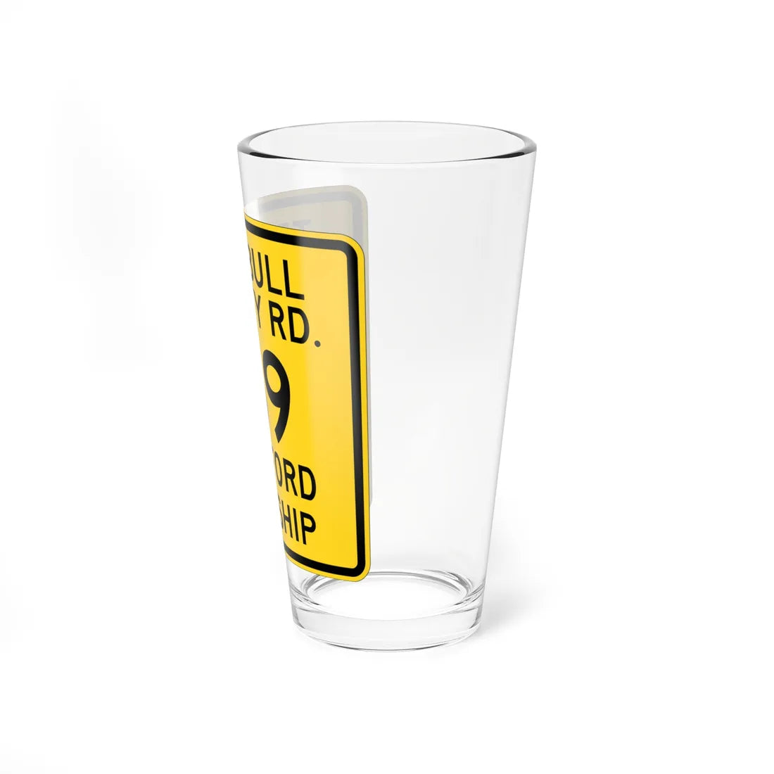 Trumbull County Route 169 OH (Ohio) (Road Sign) Pint Glass 16oz - Go Mug Yourself