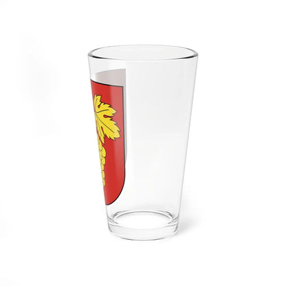 Truttikon-blazon (Switzerland) (Coat of Arms) Pint Glass 16oz - Go Mug Yourself