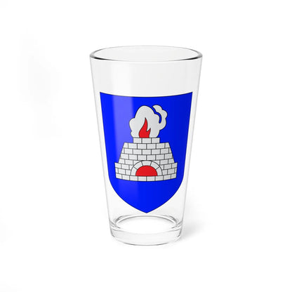 Tõrva linna vapp (Estonia) (Coat of Arms) Pint Glass 16oz 16oz - Go Mug Yourself