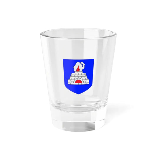 Tõrva linna vapp (Estonia) (Coat of Arms) Shot Glass 1.5oz 1.5oz - Go Mug Yourself