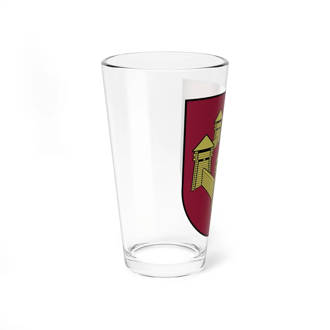 Tērvetes novads COA (Latvia) (Coat of Arms) Pint Glass 16oz - Go Mug Yourself