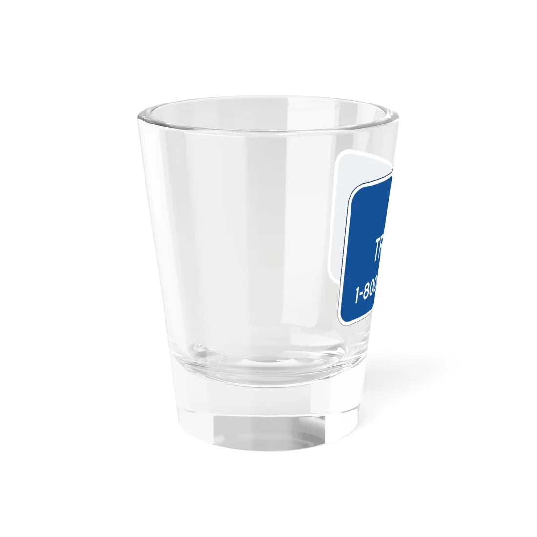 TRY TRANSIT 1800998RIDE FDOT Road sign FTP-59-04 (Florida) (Road Sign) Shot Glass 1.5oz - Go Mug Yourself