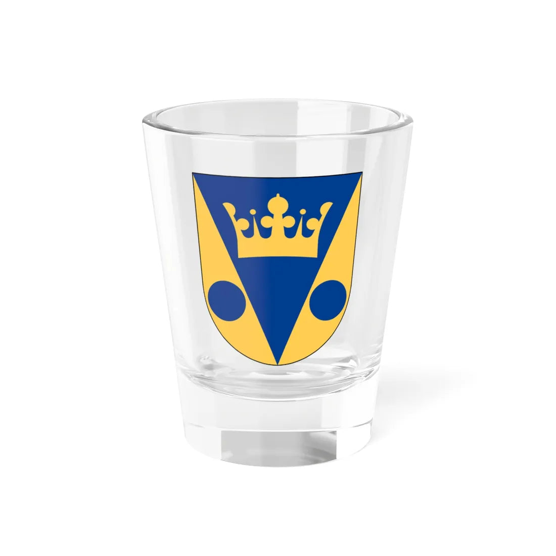Tryserum församling vapen (Sweden) (Coat of Arms) Shot Glass 1.5oz 1.5oz - Go Mug Yourself