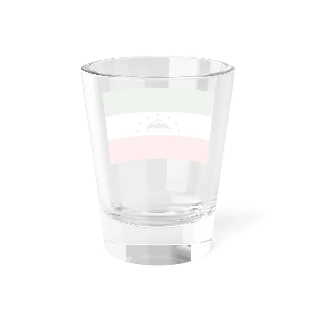 Цахурскии флаг Tsakhur flag علم تساخور (Russia) Shot Glass 1.5oz - Go Mug Yourself