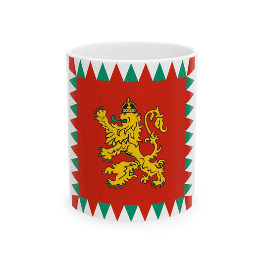 Tsar of Bulgaria standard (Bulgaria) White Coffee Mug 11oz - Go Mug Yourself