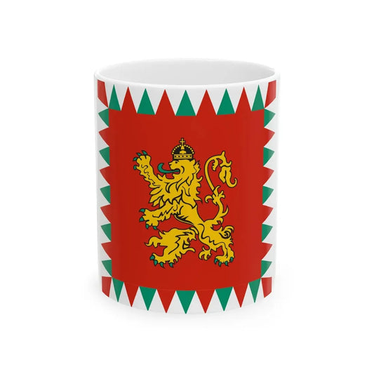 Tsar of Bulgaria standard (Bulgaria) White Coffee Mug 11oz - Go Mug Yourself