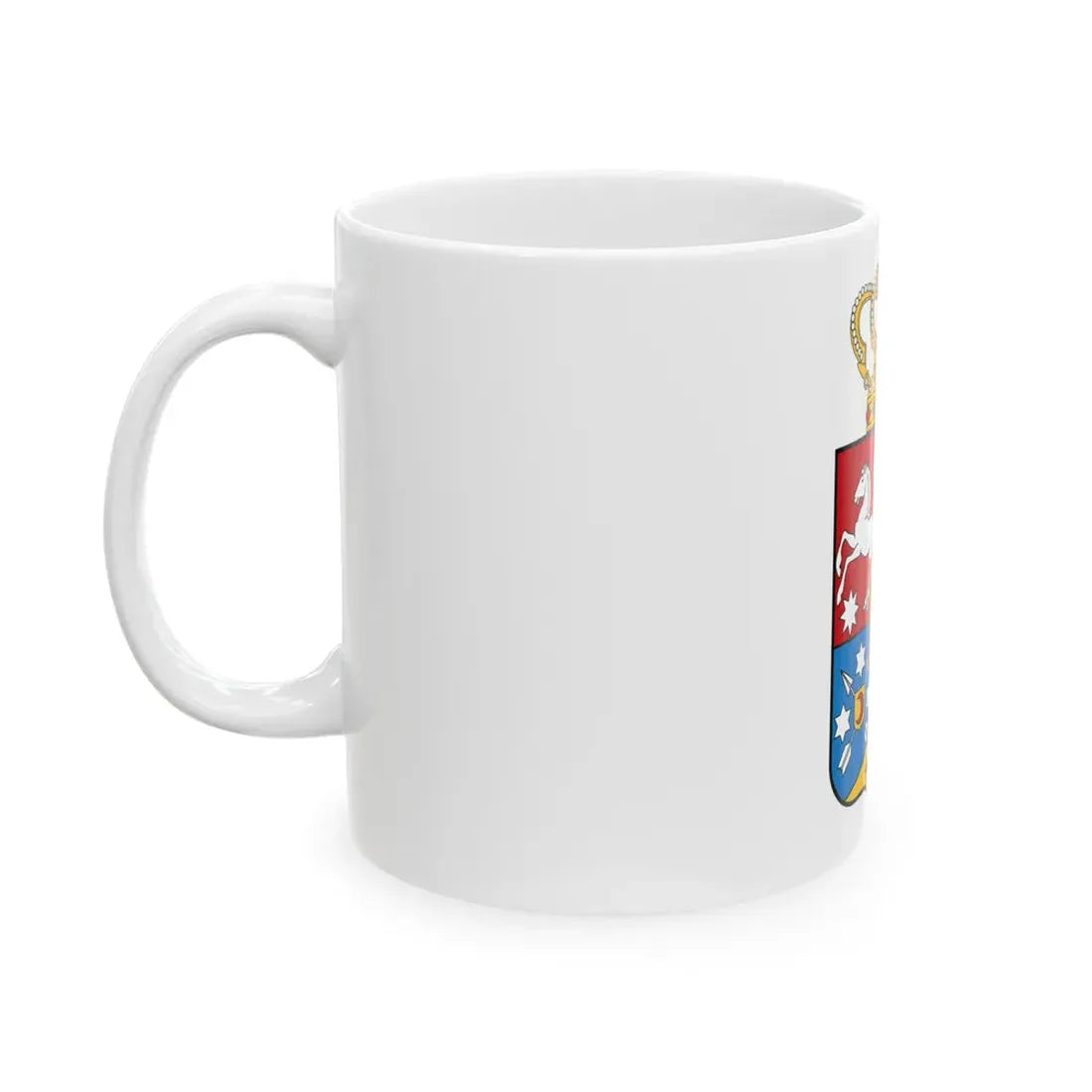 Tsardom of Georgian Emblem - White Coffee Mug - Go Mug Yourself