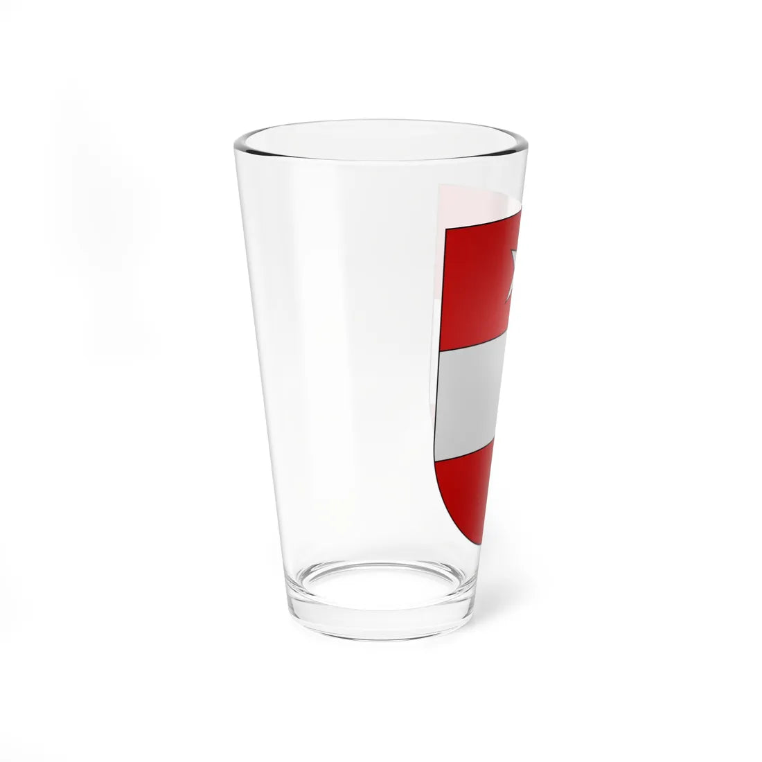 Täsch-coat of arms (Switzerland) (Coat of Arms) Pint Glass 16oz - Go Mug Yourself