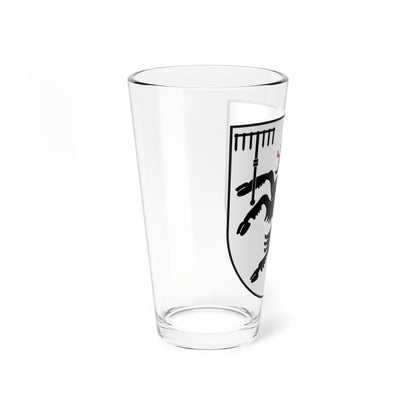 Tschlin wappen (Switzerland) (Coat of Arms) Pint Glass 16oz - Go Mug Yourself