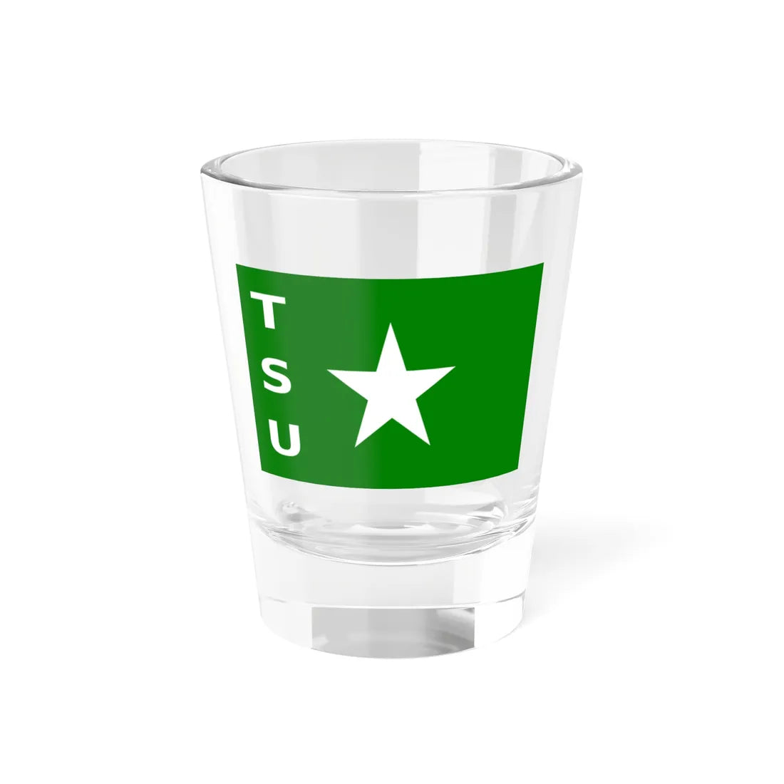 TSU flag (India) Shot Glass 1.5oz 1.5oz - Go Mug Yourself