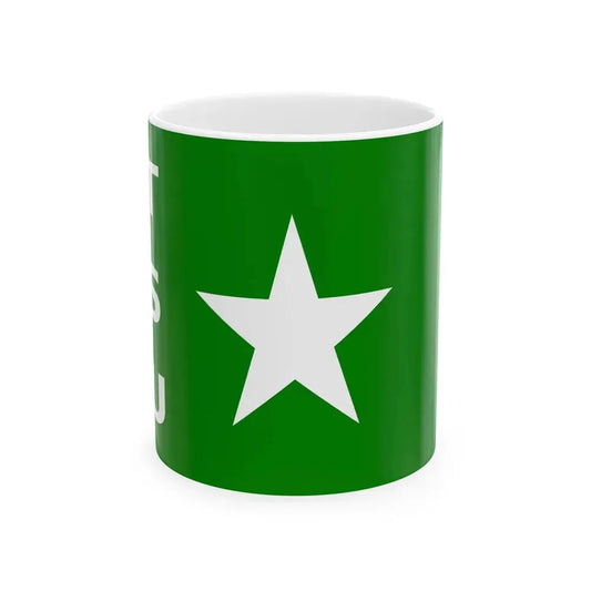TSU flag (India) White Coffee Mug 11oz - Go Mug Yourself