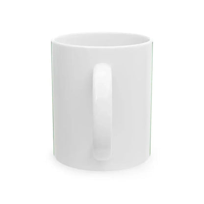TSU flag (India) White Coffee Mug - Go Mug Yourself