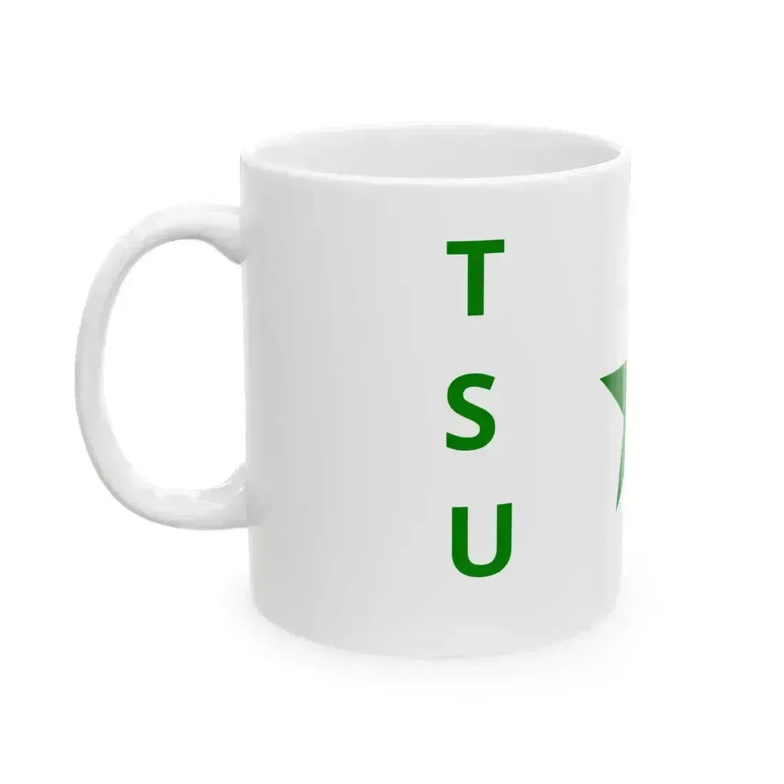 TSU-flag (India) White Coffee Mug - Go Mug Yourself