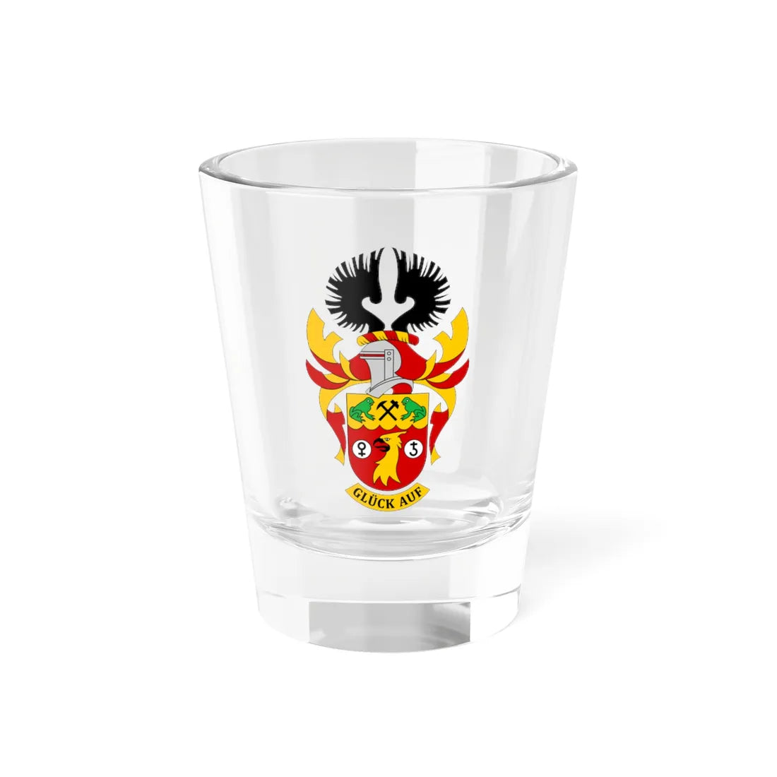 Tsumeb COA (Namibia) (Coat of Arms) Shot Glass 1.5oz - Go Mug Yourself