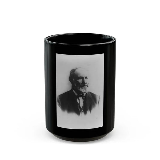 T.T. Garrard, Head-And-Shoulders Portrait, Facing Right (U.S. Civil War) Black Coffee Mug 15oz - Go Mug Yourself