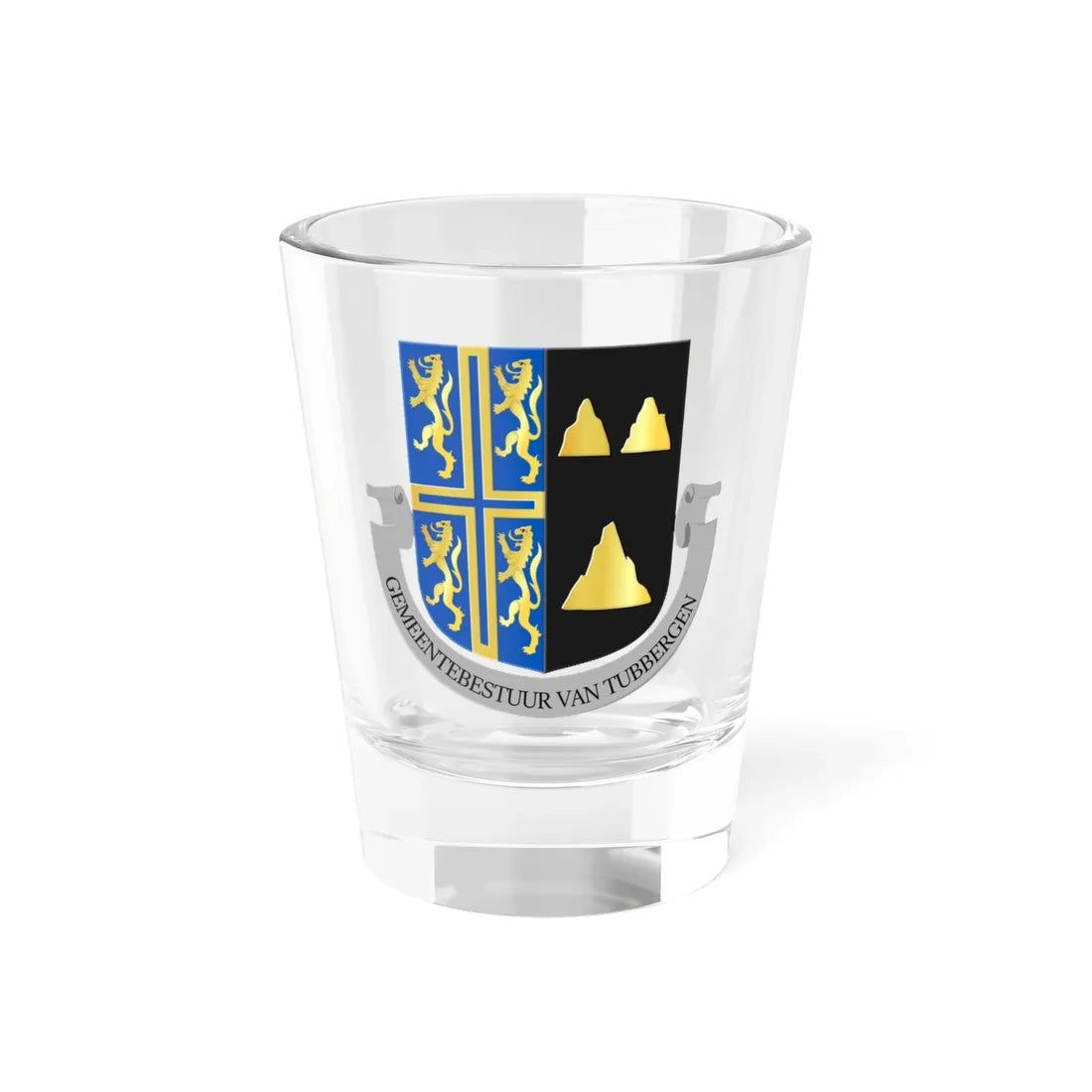 Tubbergen wapen 1898 (Netherlands) (Coat of Arms) Shot Glass 1.5oz 1.5oz - Go Mug Yourself