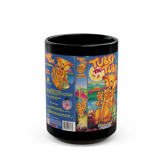 TUBBY THE TUBA (VHS COVER) - Black Coffee Mug-15oz-Go Mug Yourself