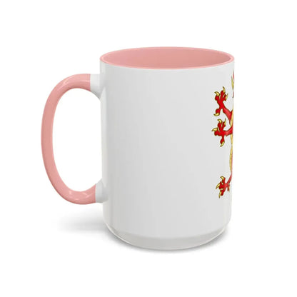 Tudor Dragon Badge - Accent Coffee Mug - Go Mug Yourself