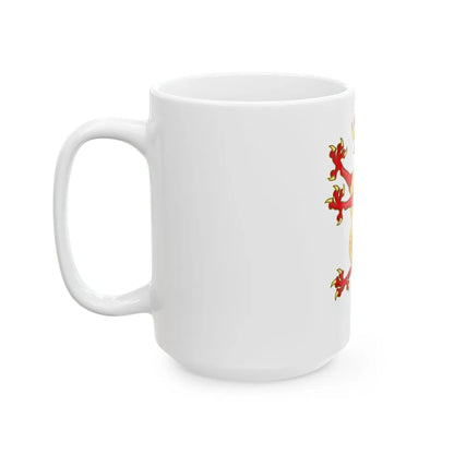 Tudor Dragon Badge - White Coffee Mug - Go Mug Yourself