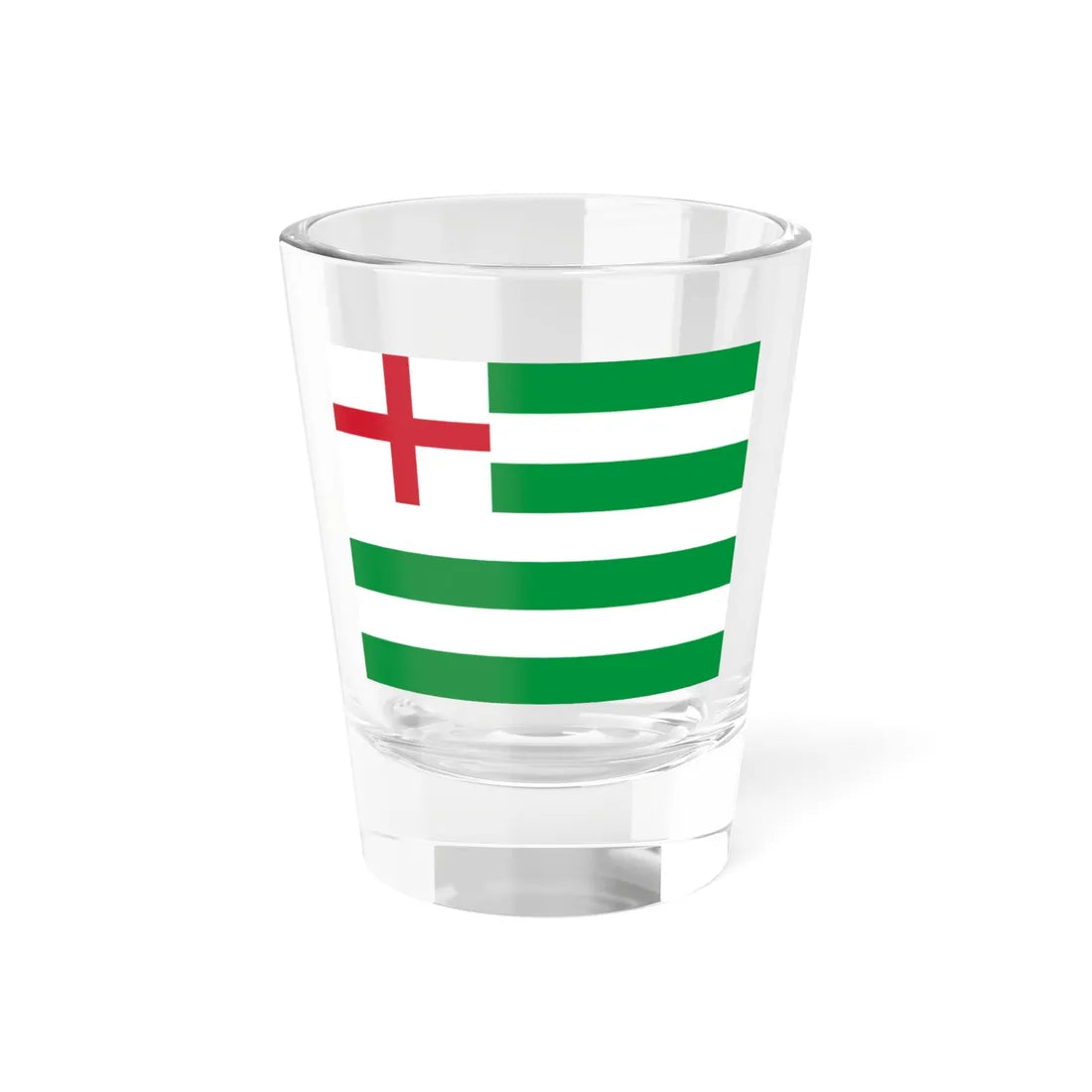 Tudor Ensign 1485-1603 (England) Shot Glass 1.5oz 1.5oz - Go Mug Yourself