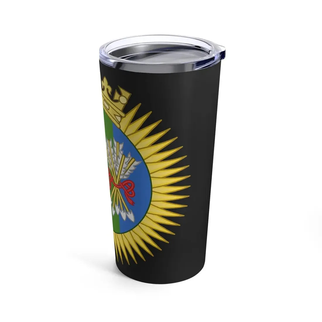 Tudor Rose and Arrows Badge - Tumbler 20oz - Go Mug Yourself