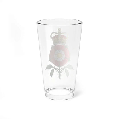 Tudor Rose Royal Badge of England - Pint Glass 16oz-Go Mug Yourself