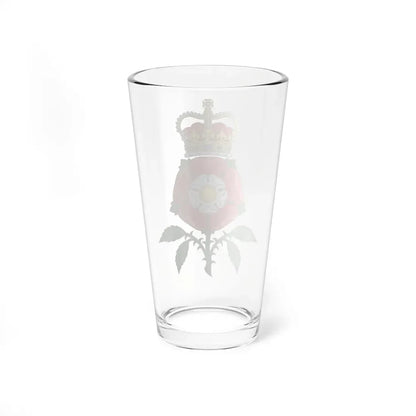 Tudor Rose Royal Badge of England - Pint Glass 16oz - Go Mug Yourself