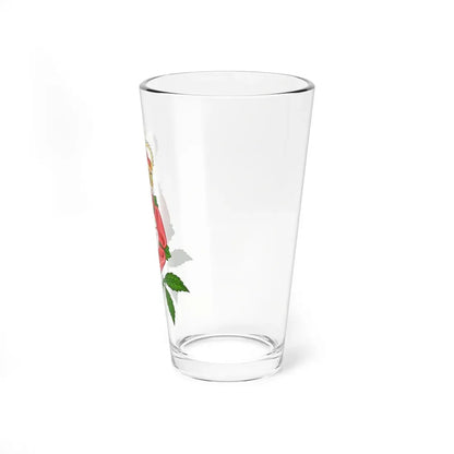 Tudor Rose Royal Badge of England - Pint Glass 16oz - Go Mug Yourself
