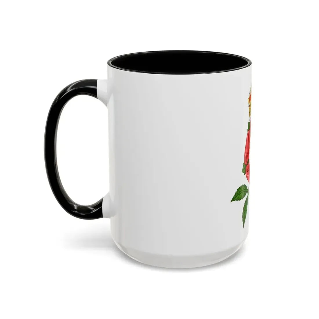 Tudor Rose (Tudor Heraldry) - Accent Coffee Mug - Go Mug Yourself