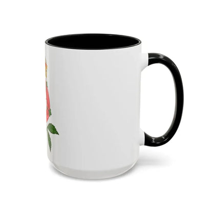 Tudor Rose (Tudor Heraldry) - Accent Coffee Mug - Go Mug Yourself