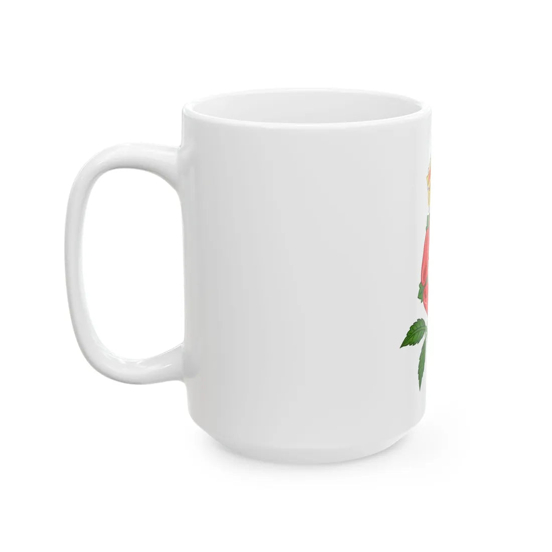 Tudor Rose (Tudor Heraldry) - White Coffee Mug - Go Mug Yourself