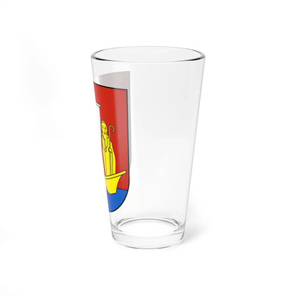 Tuggen-blazon (Switzerland) (Coat of Arms) Pint Glass 16oz - Go Mug Yourself