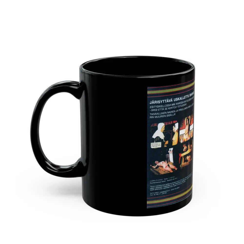 TUHANSIEN HIMOJEN LUOSTARI (VHS COVER) - Black Coffee Mug-Go Mug Yourself