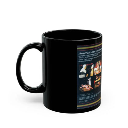 TUHANSIEN HIMOJEN LUOSTARI (VHS COVER) - Black Coffee Mug - Go Mug Yourself