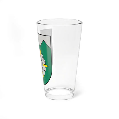 Tukuma novads COA (Latvia) (Coat of Arms) Pint Glass 16oz - Go Mug Yourself