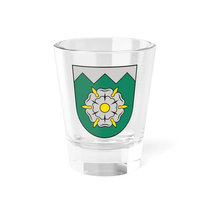 Tukuma novads COA (Latvia) (Coat of Arms) Shot Glass 1.5oz 1.5oz - Go Mug Yourself