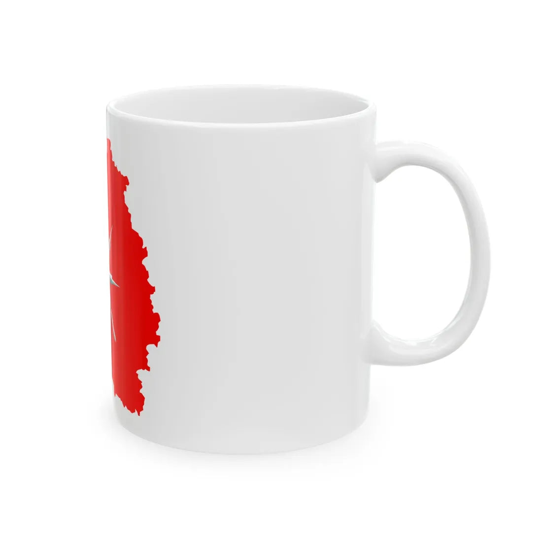 Tula-obl-geo-stub (Russia) White Coffee Mug - Go Mug Yourself