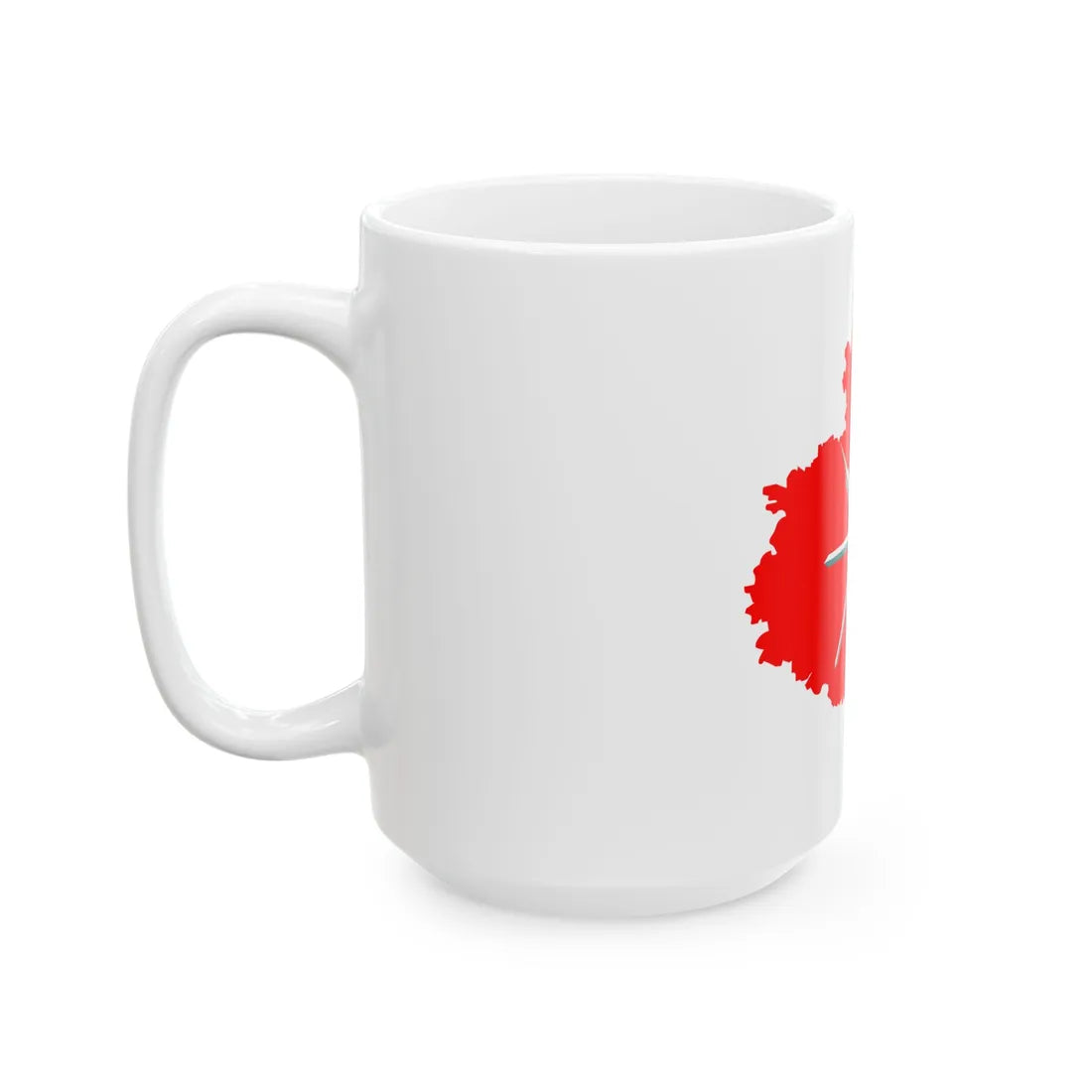 Tula-obl-geo-stub (Russia) White Coffee Mug - Go Mug Yourself